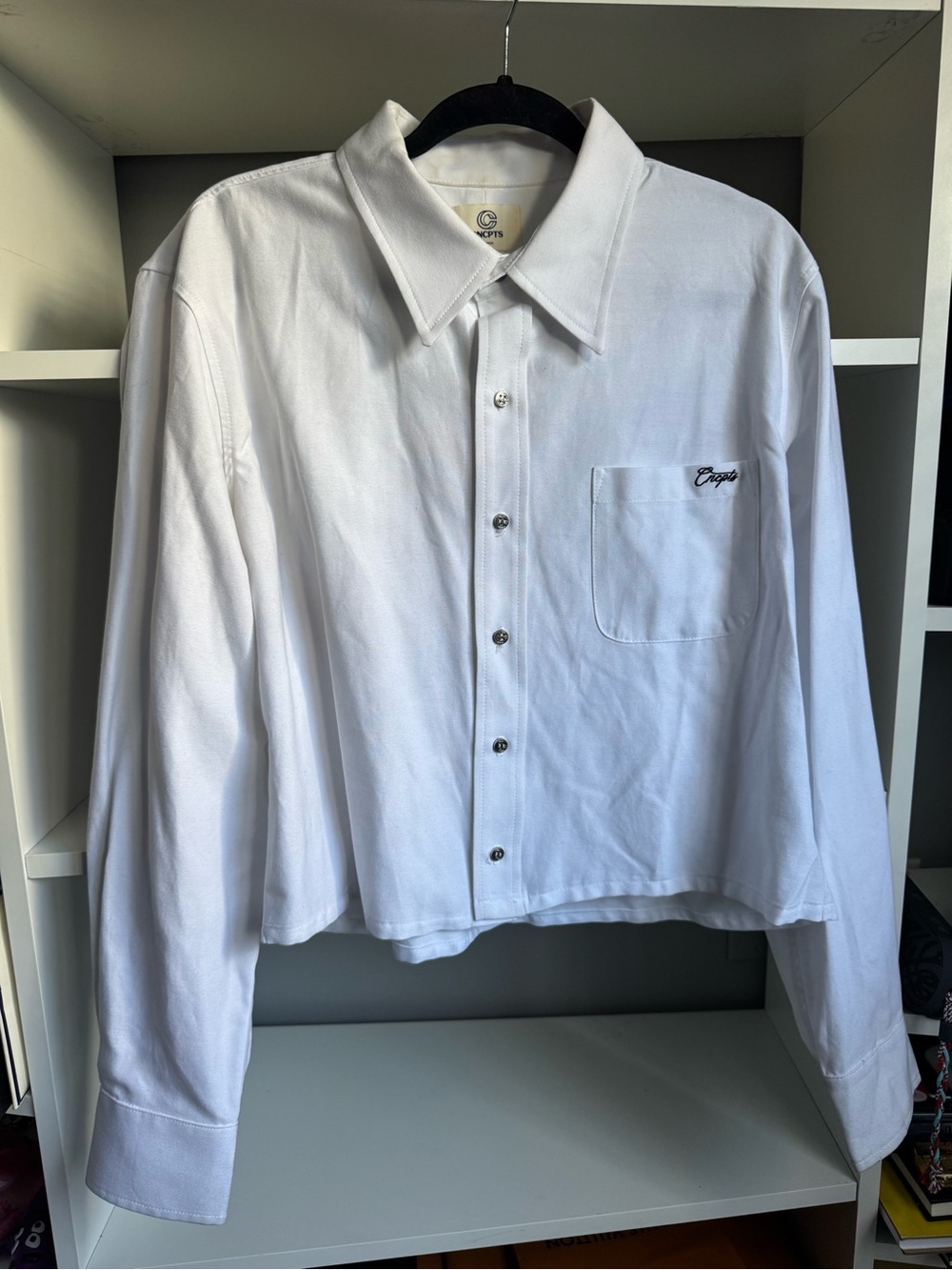 Cncpts Cropped Button Down Shirt